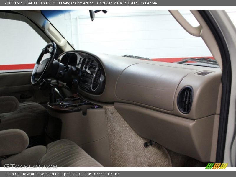 Gold Ash Metallic / Medium Pebble 2005 Ford E Series Van E250 Passenger Conversion