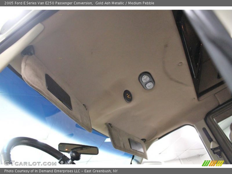 Gold Ash Metallic / Medium Pebble 2005 Ford E Series Van E250 Passenger Conversion