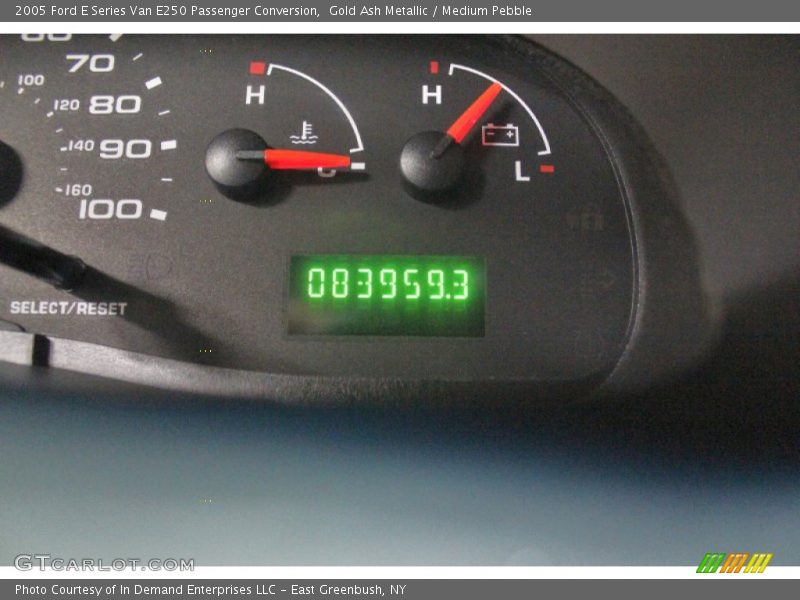 Gold Ash Metallic / Medium Pebble 2005 Ford E Series Van E250 Passenger Conversion