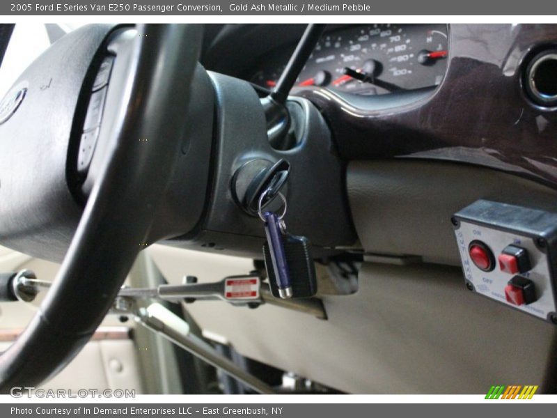Gold Ash Metallic / Medium Pebble 2005 Ford E Series Van E250 Passenger Conversion