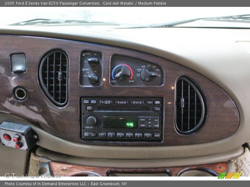 Gold Ash Metallic / Medium Pebble 2005 Ford E Series Van E250 Passenger Conversion
