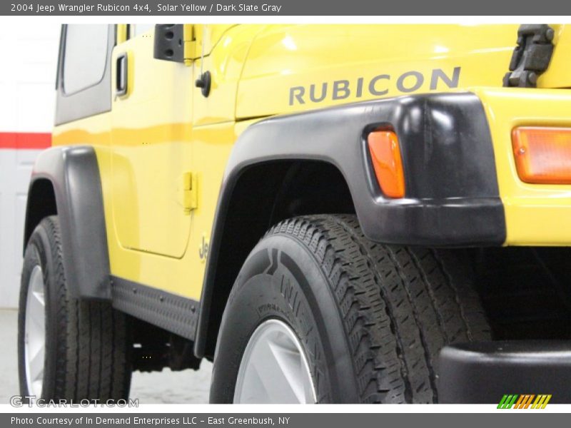 Solar Yellow / Dark Slate Gray 2004 Jeep Wrangler Rubicon 4x4