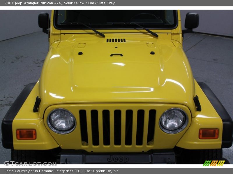 Solar Yellow / Dark Slate Gray 2004 Jeep Wrangler Rubicon 4x4