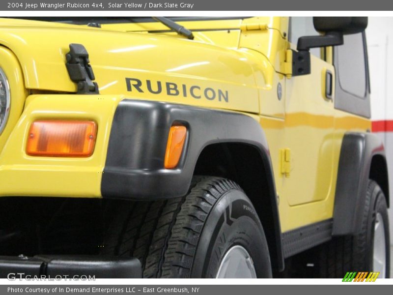 Solar Yellow / Dark Slate Gray 2004 Jeep Wrangler Rubicon 4x4