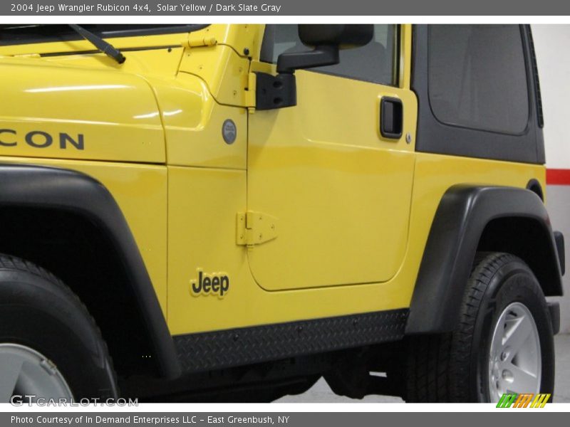 Solar Yellow / Dark Slate Gray 2004 Jeep Wrangler Rubicon 4x4