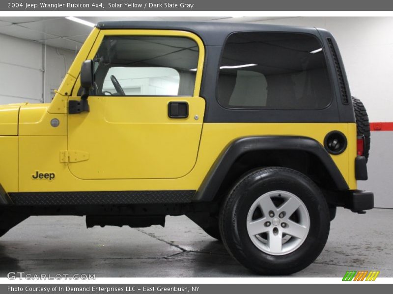 Solar Yellow / Dark Slate Gray 2004 Jeep Wrangler Rubicon 4x4