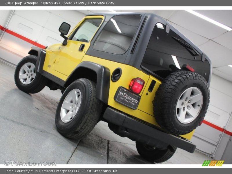Solar Yellow / Dark Slate Gray 2004 Jeep Wrangler Rubicon 4x4