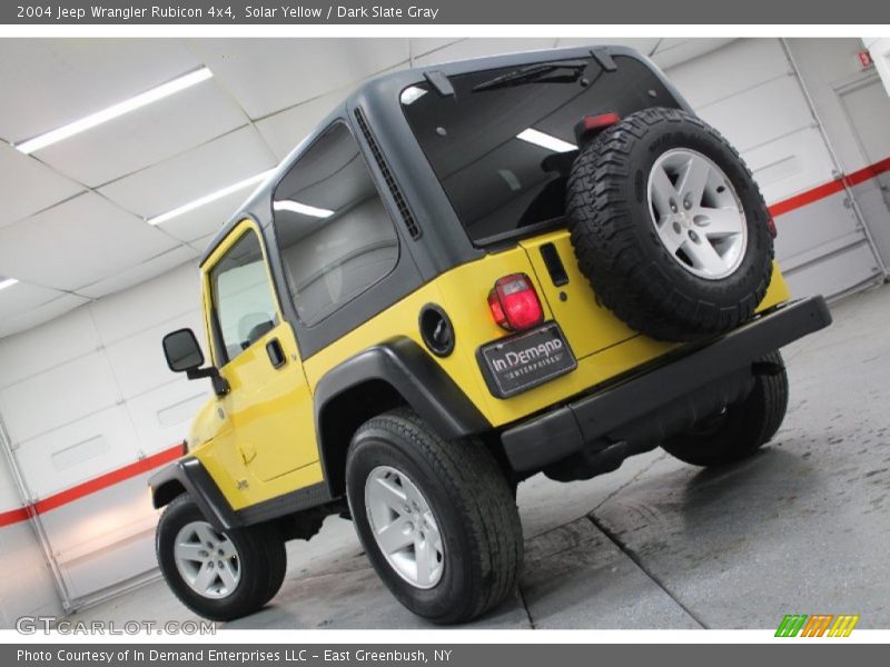 Solar Yellow / Dark Slate Gray 2004 Jeep Wrangler Rubicon 4x4