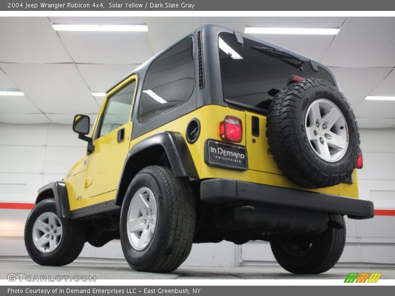 Solar Yellow / Dark Slate Gray 2004 Jeep Wrangler Rubicon 4x4