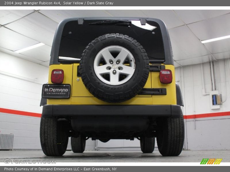 Solar Yellow / Dark Slate Gray 2004 Jeep Wrangler Rubicon 4x4