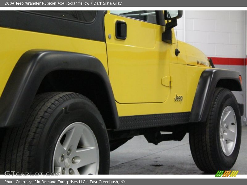 Solar Yellow / Dark Slate Gray 2004 Jeep Wrangler Rubicon 4x4