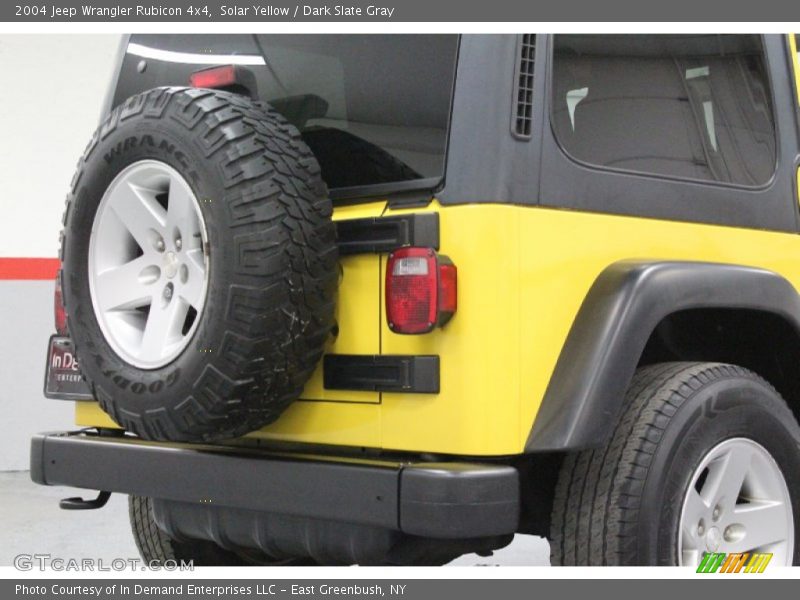 Solar Yellow / Dark Slate Gray 2004 Jeep Wrangler Rubicon 4x4