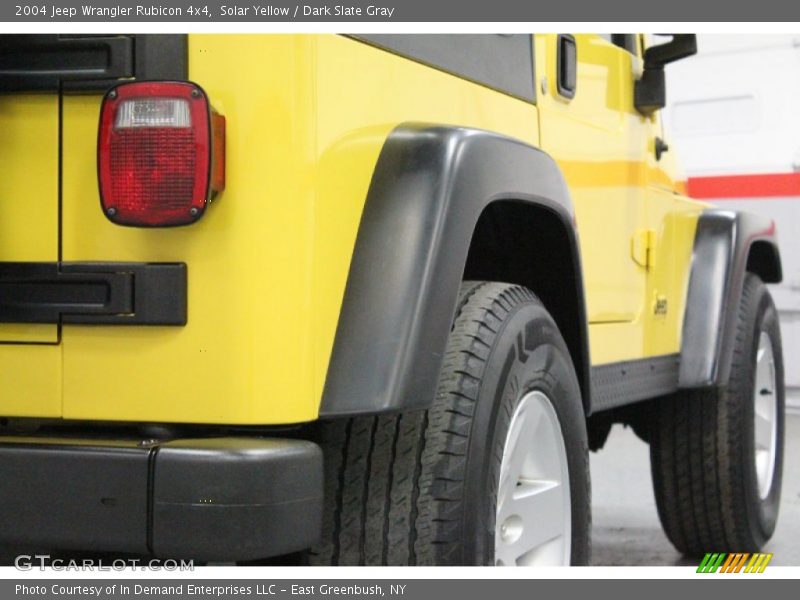 Solar Yellow / Dark Slate Gray 2004 Jeep Wrangler Rubicon 4x4