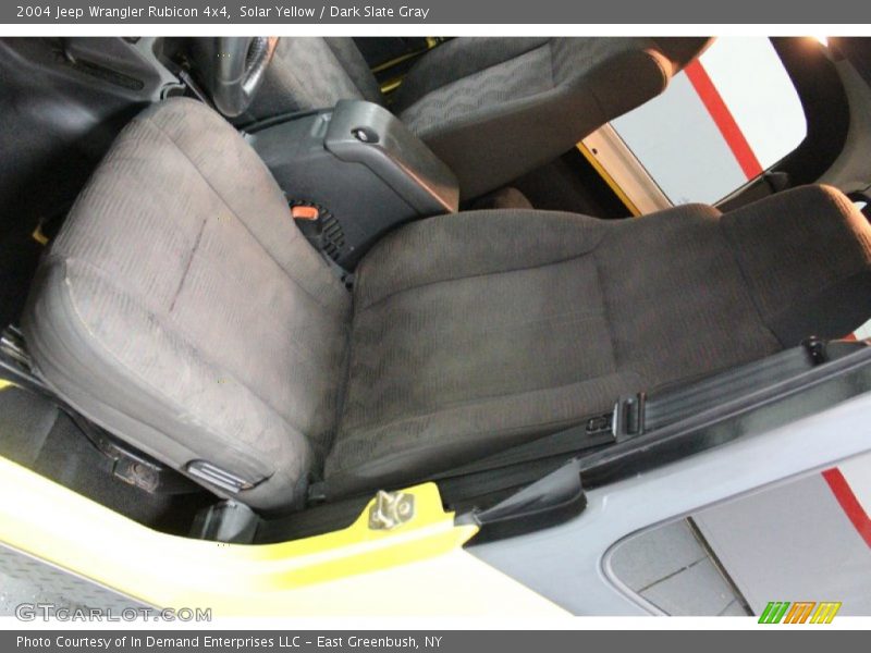 Solar Yellow / Dark Slate Gray 2004 Jeep Wrangler Rubicon 4x4