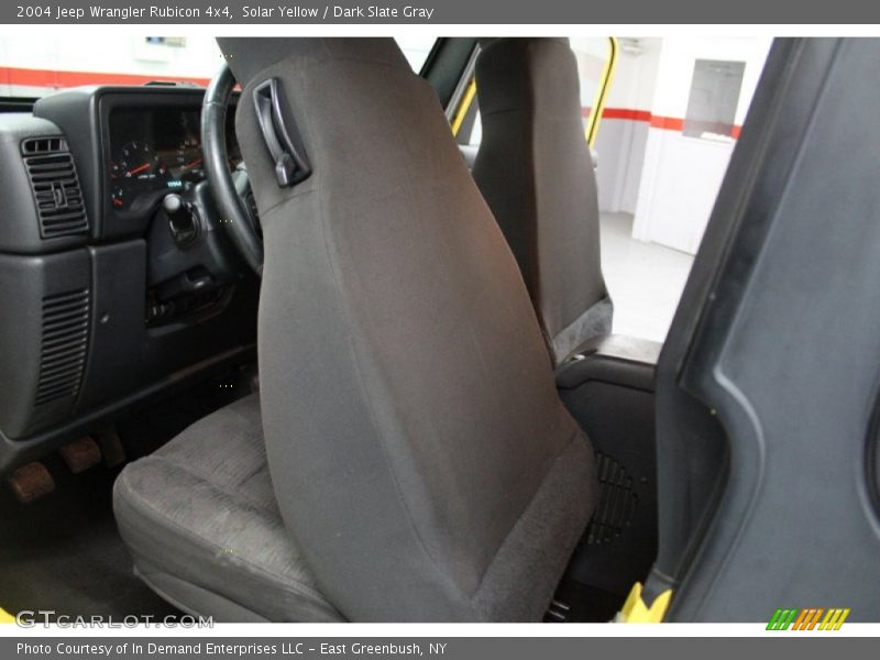 Solar Yellow / Dark Slate Gray 2004 Jeep Wrangler Rubicon 4x4