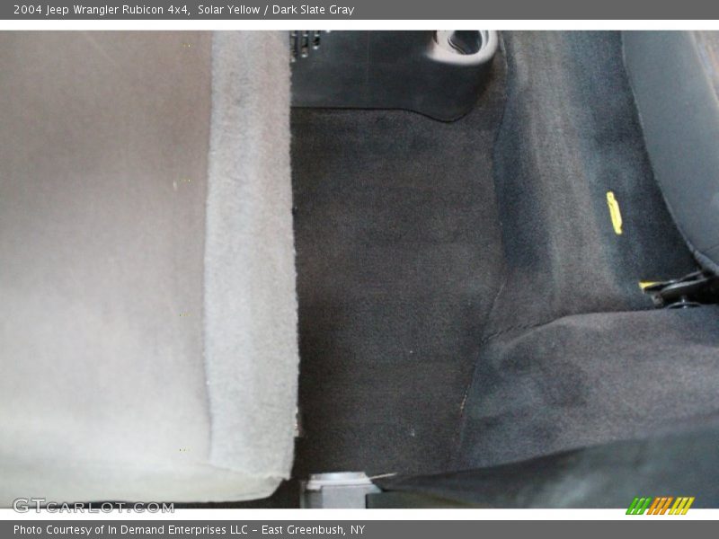 Solar Yellow / Dark Slate Gray 2004 Jeep Wrangler Rubicon 4x4