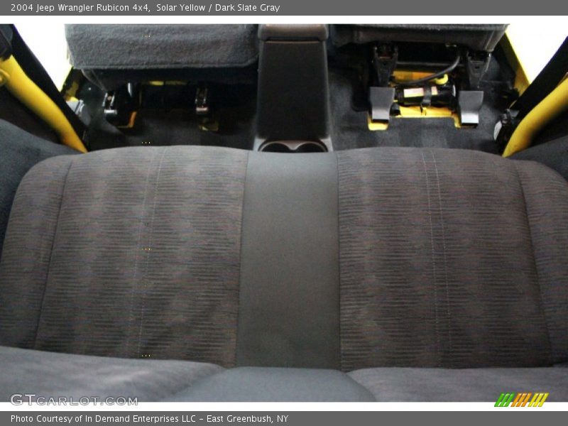 Solar Yellow / Dark Slate Gray 2004 Jeep Wrangler Rubicon 4x4