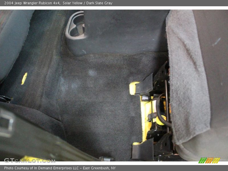 Solar Yellow / Dark Slate Gray 2004 Jeep Wrangler Rubicon 4x4