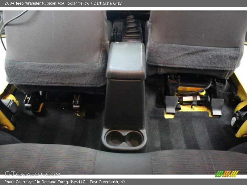 Solar Yellow / Dark Slate Gray 2004 Jeep Wrangler Rubicon 4x4