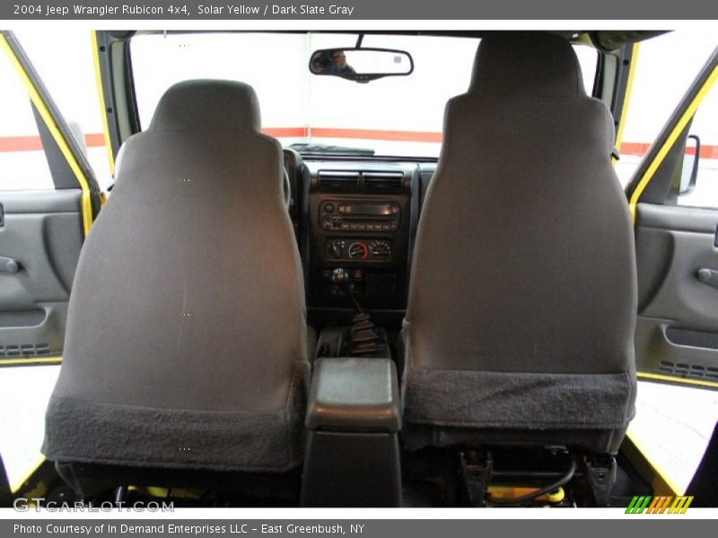 Solar Yellow / Dark Slate Gray 2004 Jeep Wrangler Rubicon 4x4