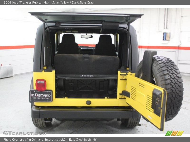 Solar Yellow / Dark Slate Gray 2004 Jeep Wrangler Rubicon 4x4