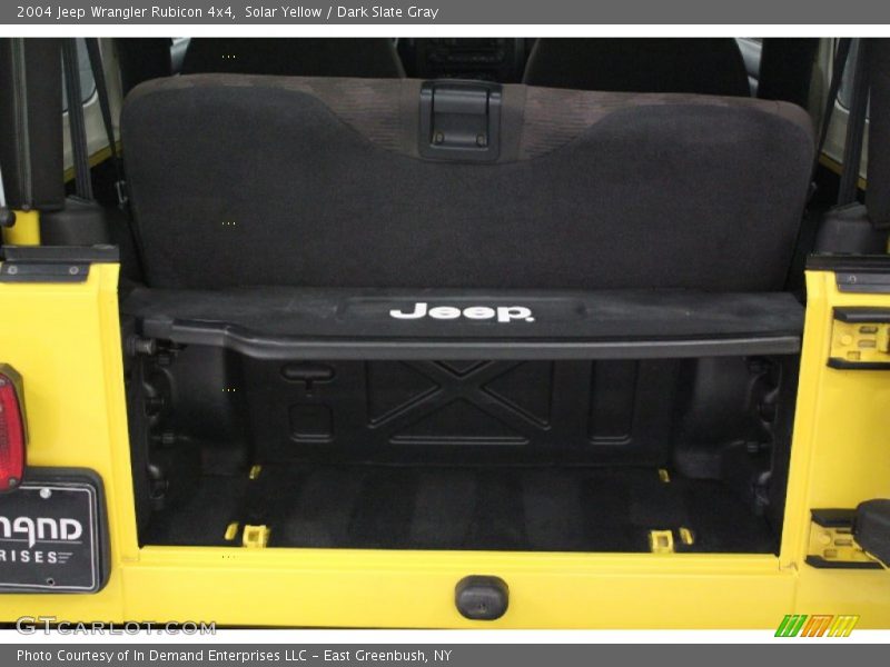Solar Yellow / Dark Slate Gray 2004 Jeep Wrangler Rubicon 4x4