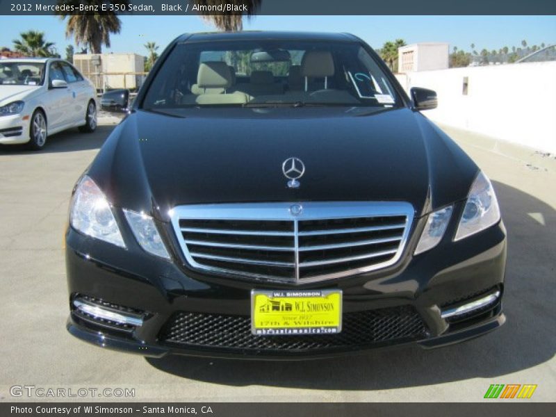 Black / Almond/Black 2012 Mercedes-Benz E 350 Sedan
