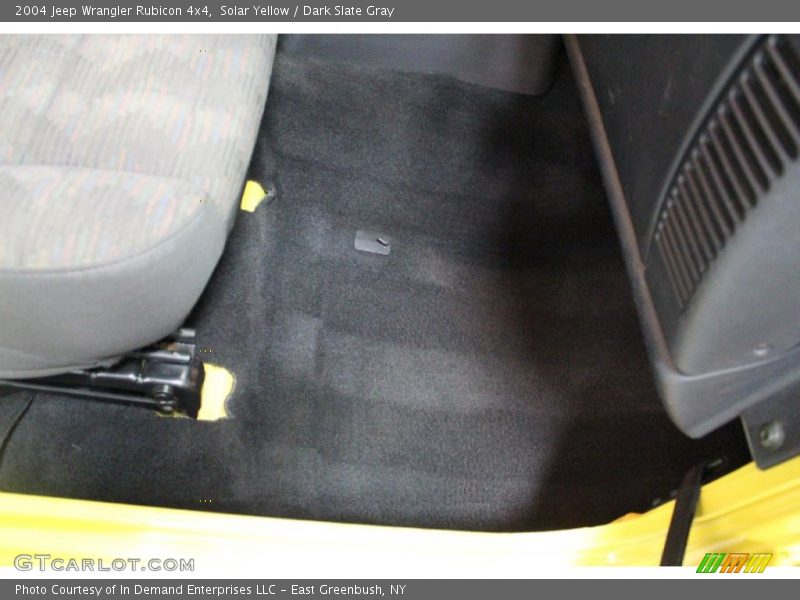 Solar Yellow / Dark Slate Gray 2004 Jeep Wrangler Rubicon 4x4
