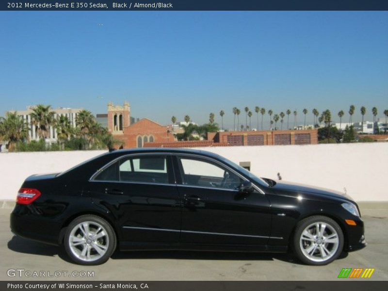 Black / Almond/Black 2012 Mercedes-Benz E 350 Sedan