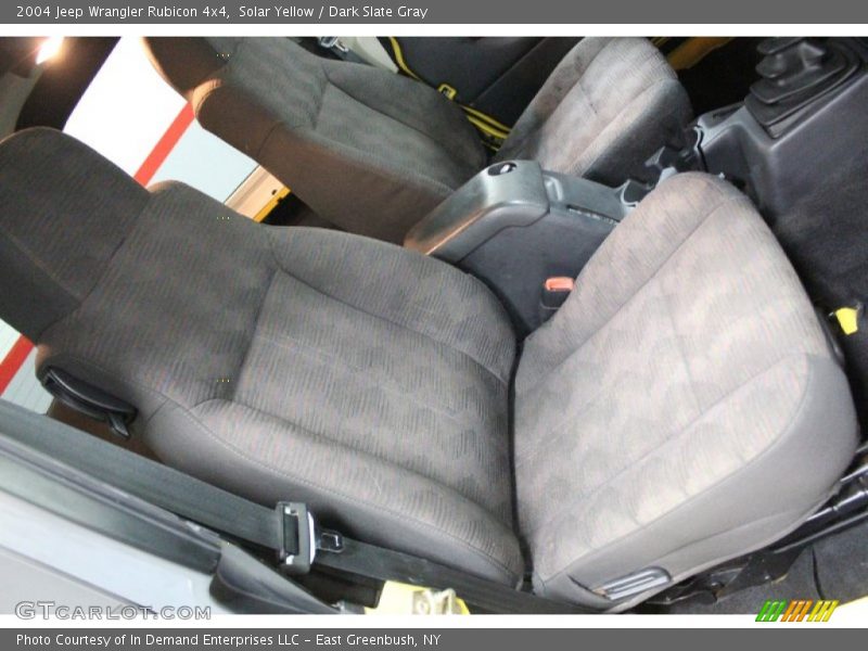 Solar Yellow / Dark Slate Gray 2004 Jeep Wrangler Rubicon 4x4