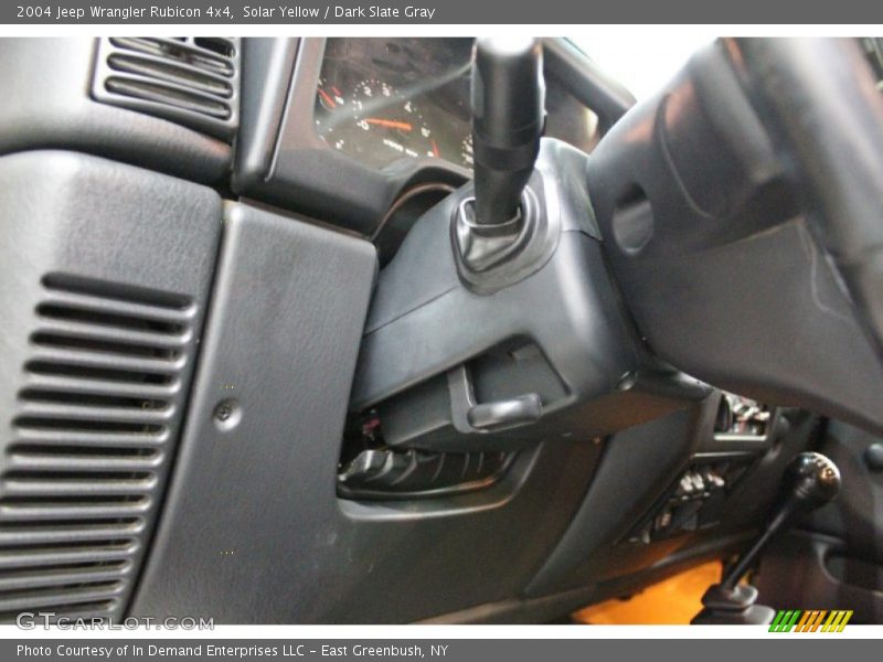 Solar Yellow / Dark Slate Gray 2004 Jeep Wrangler Rubicon 4x4