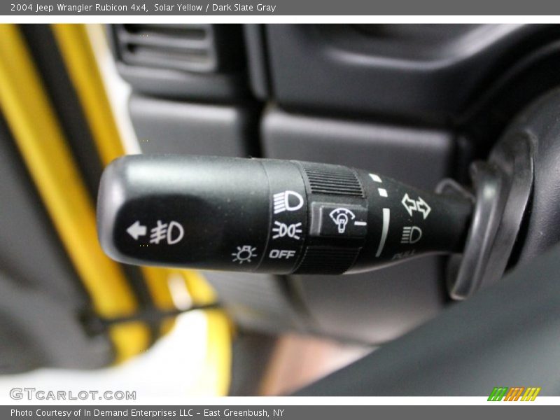 Solar Yellow / Dark Slate Gray 2004 Jeep Wrangler Rubicon 4x4
