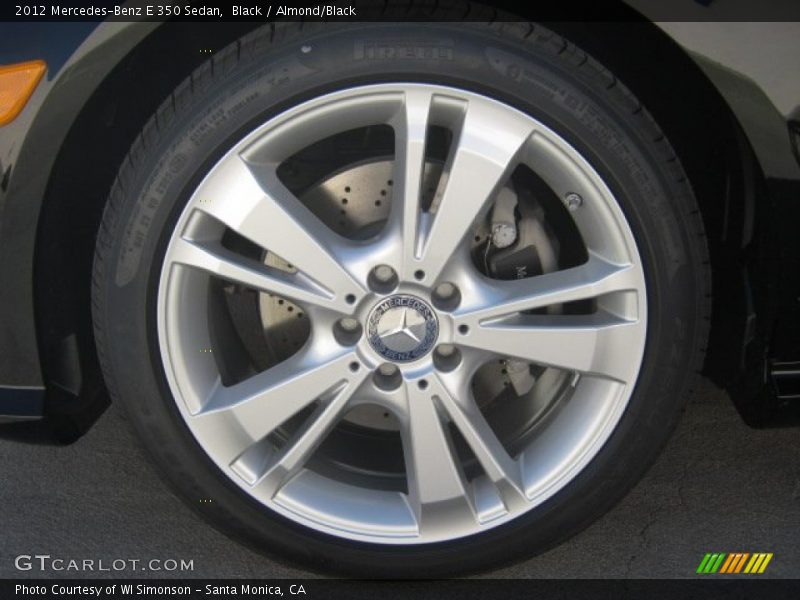 Black / Almond/Black 2012 Mercedes-Benz E 350 Sedan