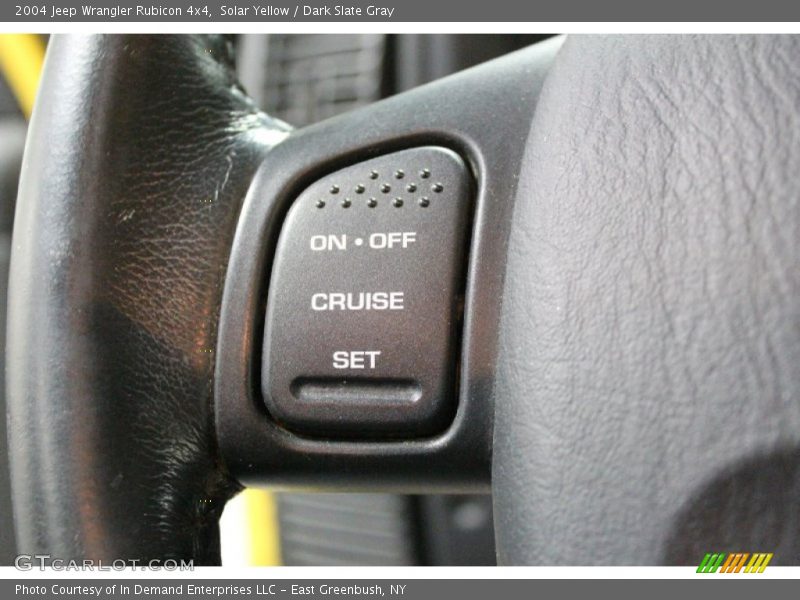 Solar Yellow / Dark Slate Gray 2004 Jeep Wrangler Rubicon 4x4
