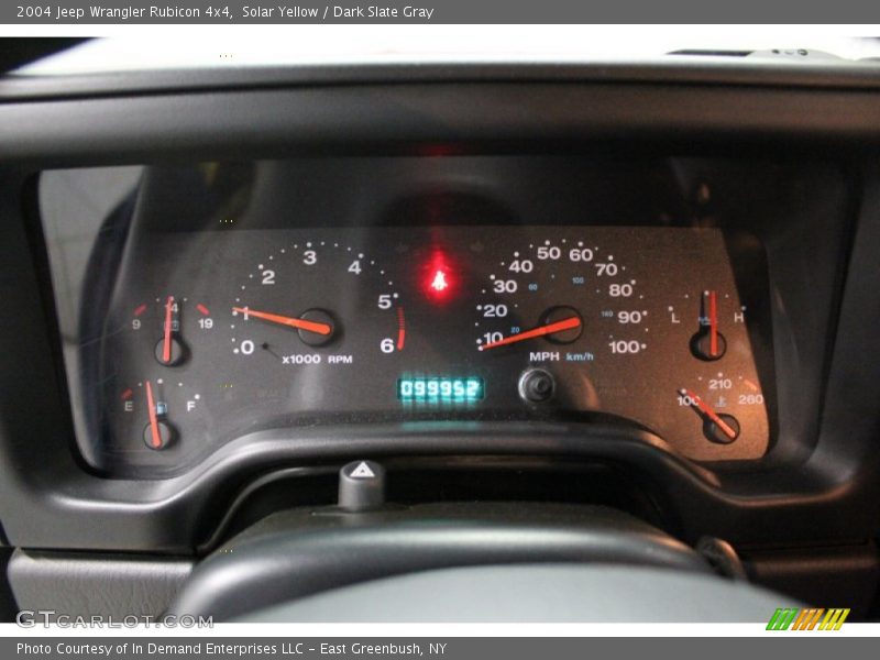  2004 Wrangler Rubicon 4x4 Rubicon 4x4 Gauges