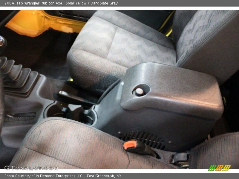 Solar Yellow / Dark Slate Gray 2004 Jeep Wrangler Rubicon 4x4