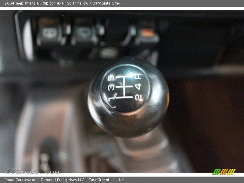  2004 Wrangler Rubicon 4x4 5 Speed Manual Shifter