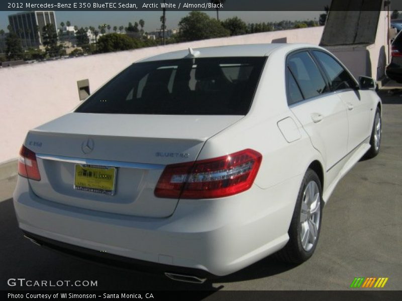 Arctic White / Almond/Black 2012 Mercedes-Benz E 350 BlueTEC Sedan