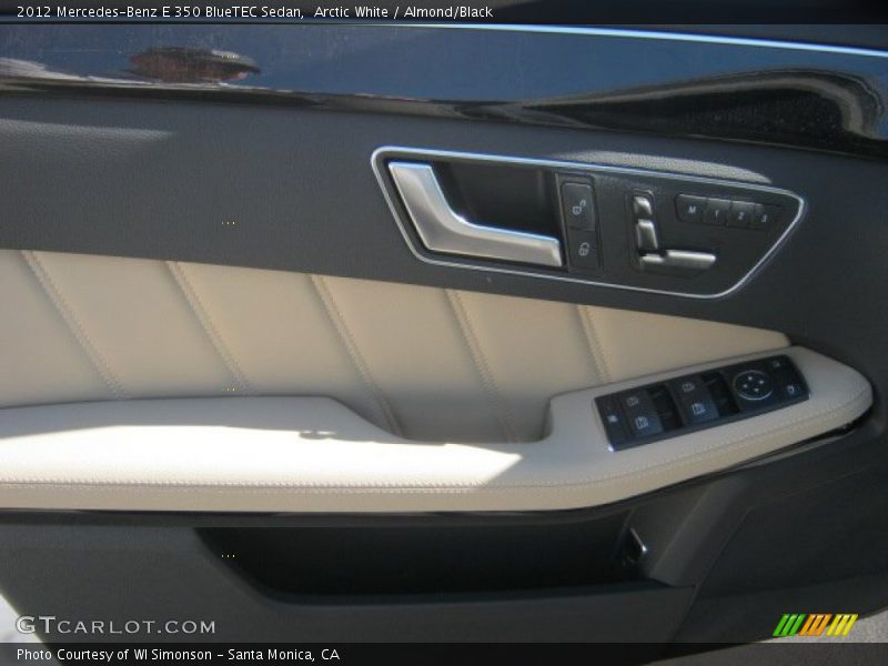 Arctic White / Almond/Black 2012 Mercedes-Benz E 350 BlueTEC Sedan