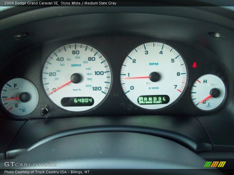  2004 Grand Caravan SE SE Gauges