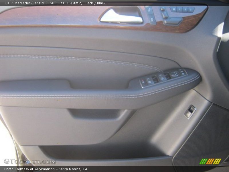 Black / Black 2012 Mercedes-Benz ML 350 BlueTEC 4Matic