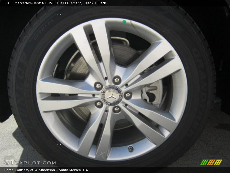 Black / Black 2012 Mercedes-Benz ML 350 BlueTEC 4Matic