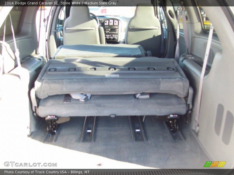 Stone White / Medium Slate Gray 2004 Dodge Grand Caravan SE