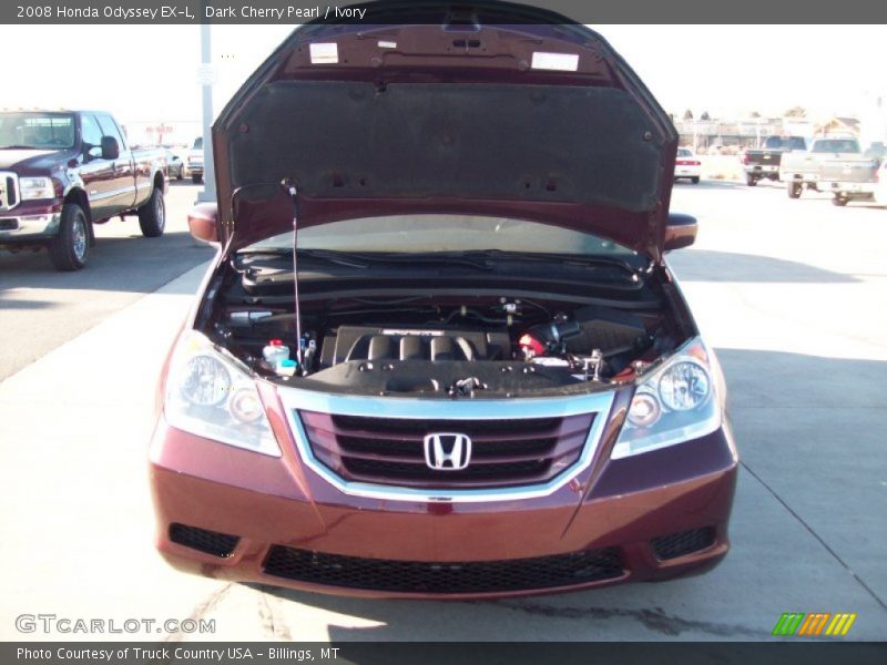 Dark Cherry Pearl / Ivory 2008 Honda Odyssey EX-L