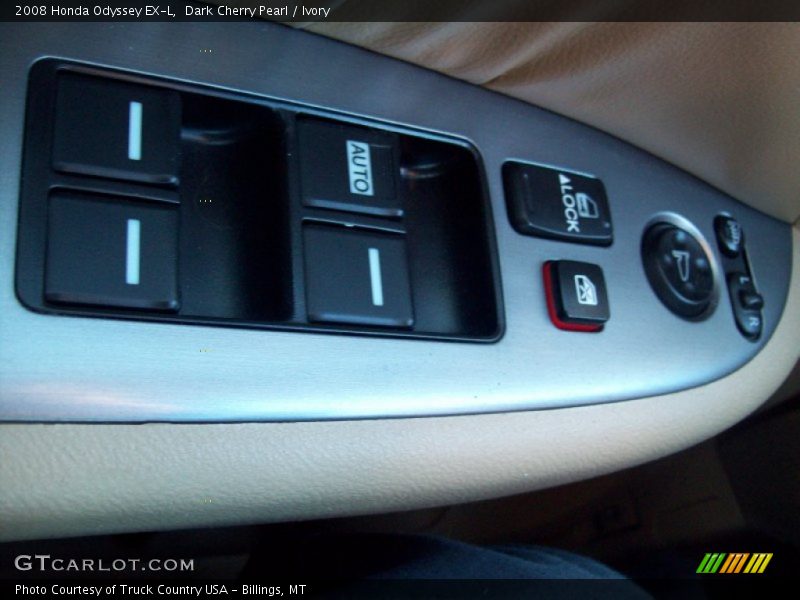 Dark Cherry Pearl / Ivory 2008 Honda Odyssey EX-L