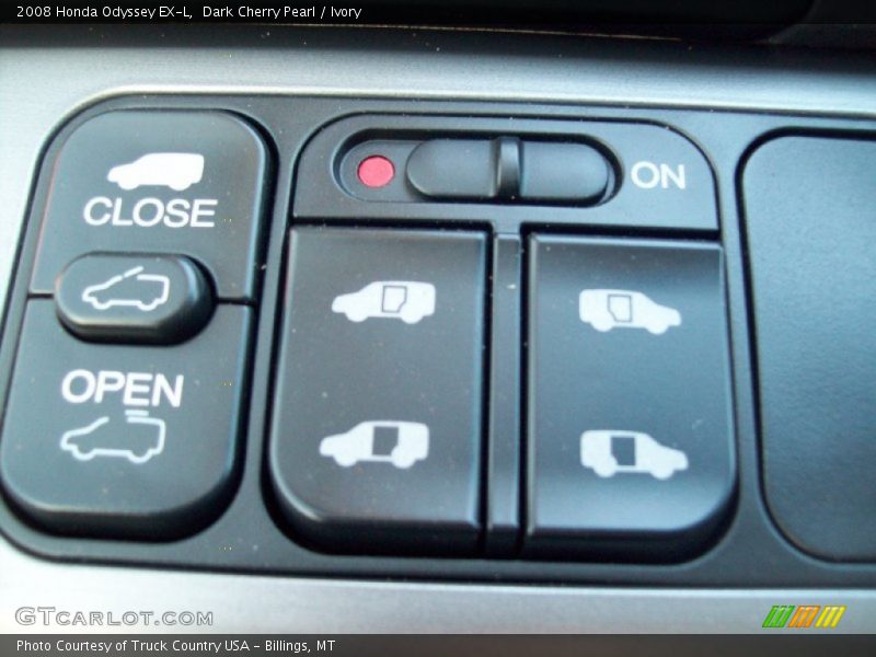 Dark Cherry Pearl / Ivory 2008 Honda Odyssey EX-L