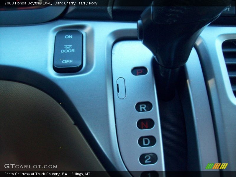 Dark Cherry Pearl / Ivory 2008 Honda Odyssey EX-L