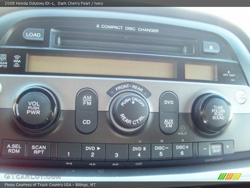 Dark Cherry Pearl / Ivory 2008 Honda Odyssey EX-L