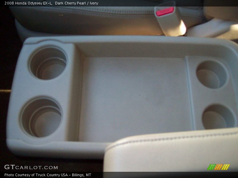 Dark Cherry Pearl / Ivory 2008 Honda Odyssey EX-L