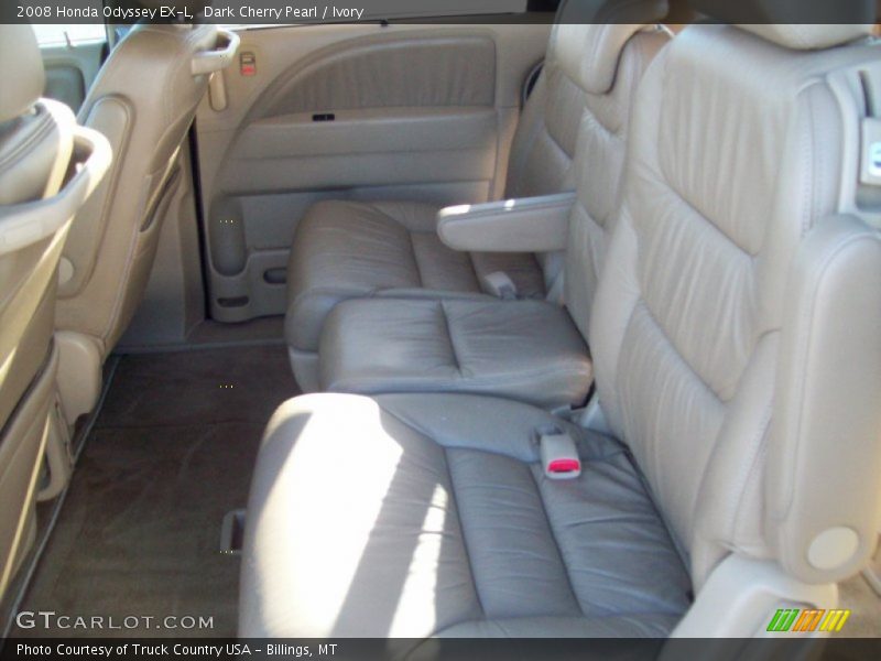 Dark Cherry Pearl / Ivory 2008 Honda Odyssey EX-L